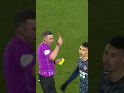 Gabriel Martinelli SENT OFF After TWO Yellow Cards in Less Than 10 Seconds 🔴 Gabriel Martinelli SENT OFF After TWO Yellow Cards in Less Than 10 Seconds 🔴