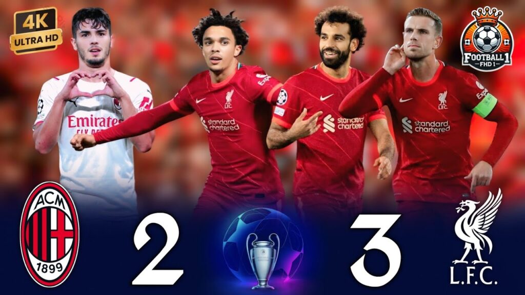 ليفربول بقيادة صلاح وهندرسون وأرنولد يدمر اسي ميلان في دوري الأبطال ⚡🔥 ● ليفربول (3-2) ميلان ¦ 4k 💫