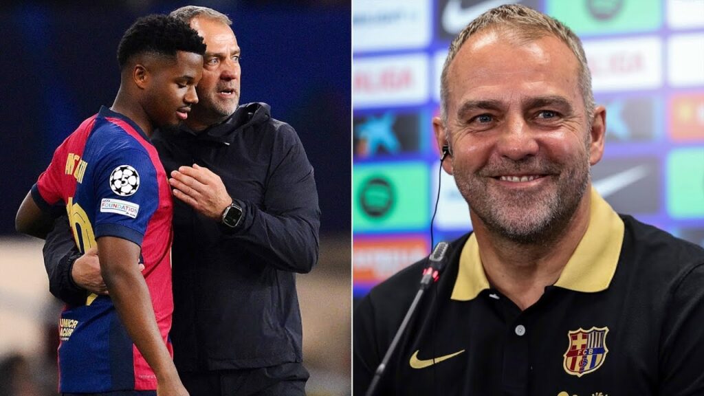 Hansi Flick offers POSITIVE update on Ansu Fati!