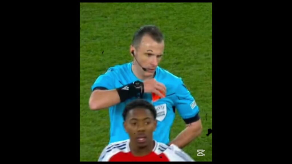 RED CARD! Eduardo Camavinga is sent off just before the final whistle - as he kicks the ball away