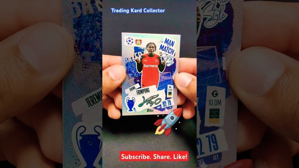 Jeremie Frimpong MOTM - Topps Match Attax 24/25 @bayerleverkusen @bundesliga #top #player