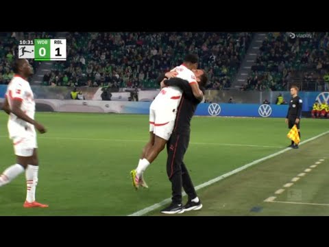Loïs Openda Goal, Wolfsburg vs RB Leipzig (2-3) All Goals and Extended Highlights