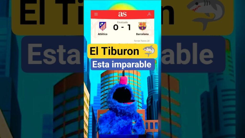 BARCELONA VS ATLÉTICO DE MADRID GANA 1 a 0 en Semifinal de Copa del Rey 👑 Ferran Torres El Tiburón
