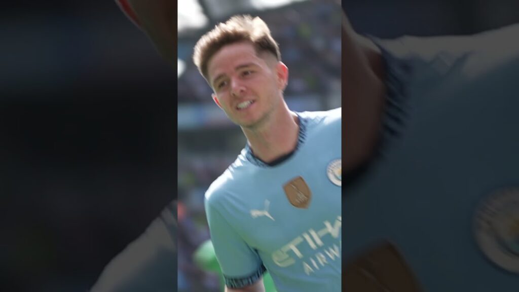 Route One football from Ederson to McAtee 🇧🇷🏴󠁧󠁢󠁥󠁮󠁧󠁿 #mancity #football #shorts #shortsvideo