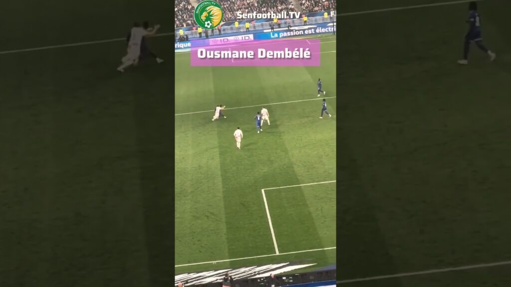 Regardez Ousmane Dembélé ridiculiser ce joueur