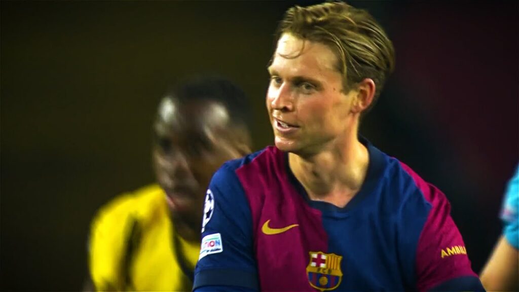 Frenkie De Jong vs Borussia Dortmund (H) | English Commentary | UCL 24/25