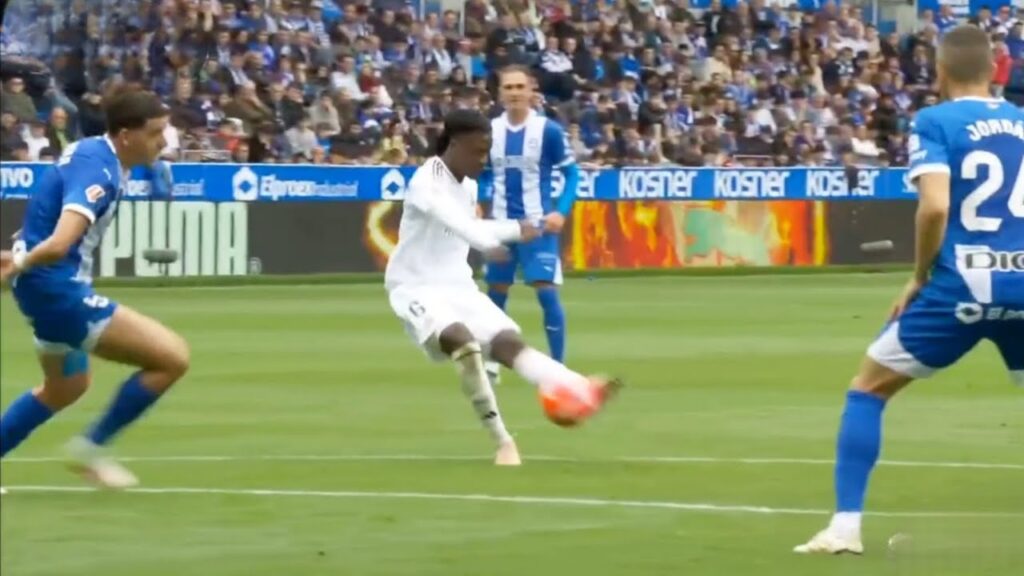 Eduardo Camavinga Goal, Deportivo Alavésvs Real Madrid 0-1 Highlights, LaLiga 2025