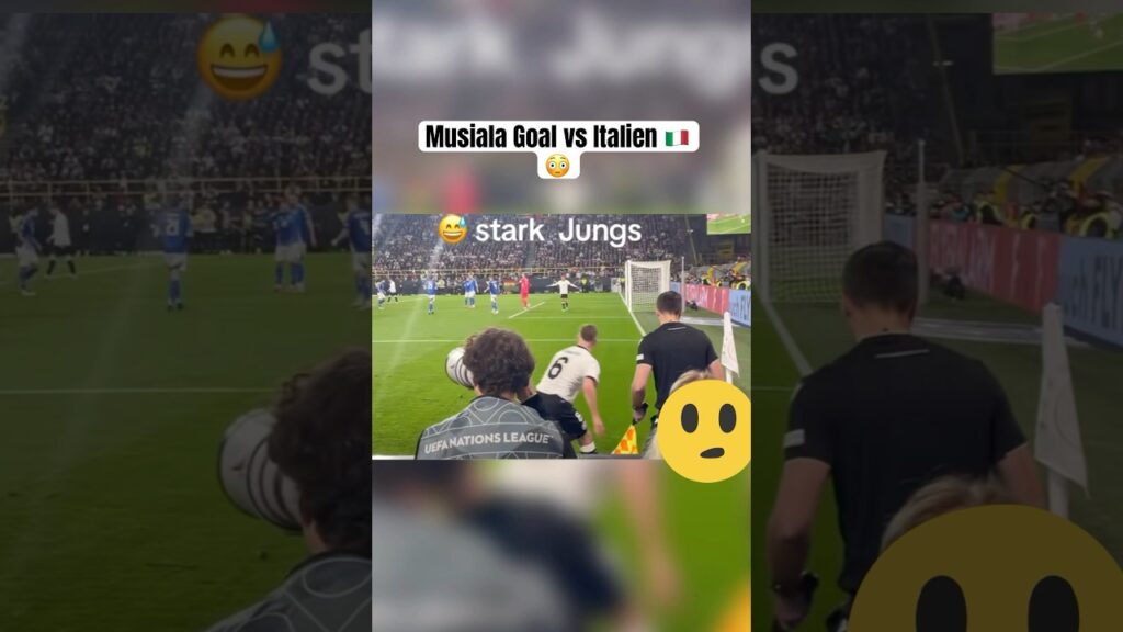 Jamal Musiala Goal vs. Italien & Deutschland gegen Italien 3-3