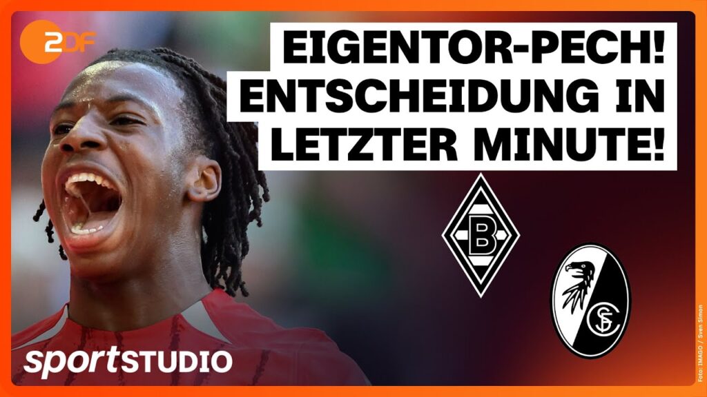 Borussia Mönchengladbach – SC Freiburg | Bundesliga, 29. Spieltag 2024/25 | sportstudio