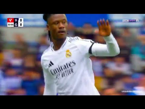 Eduardo Camavinga Goal | Alaves vs Real Madrid 0-1 Highlights | Laliga Santander 2024/25