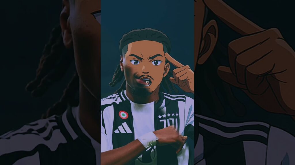 Khéphren Thuram 🇫🇷 #juventus #capcut #ai #thuram #manga #anime