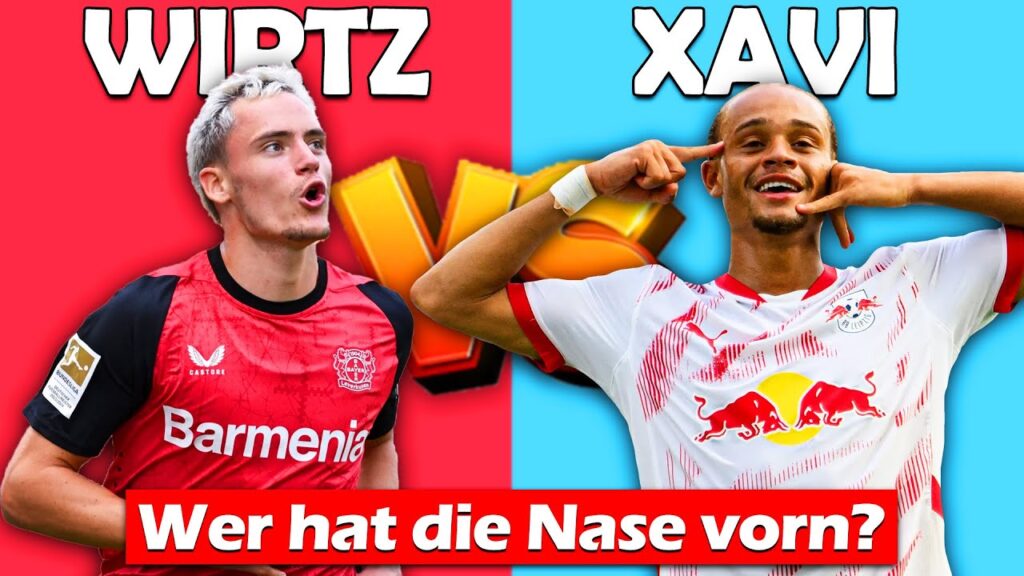 Vergleich: Wirtz VS Xavi | Wer hat die Nase vorn? | GegenStar