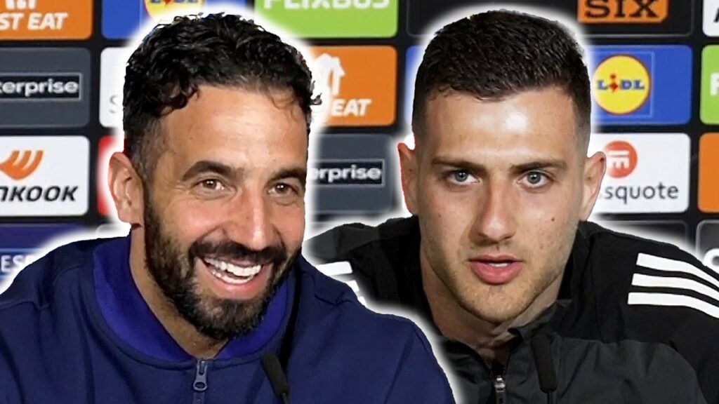 'Andre Onana QUOTE QUITE DIFFERENT! MATIC HEARD HALF!' | Ruben Amorim, Diogo Dalot | Lyon v Man Utd