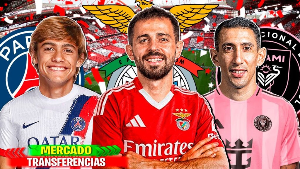 10 TRANSFERENCIAS CONFIRMADAS | RUMORES 24/25! Bernardo Silva Benfica, Rodrigo Mora Psg ,Di maria ..