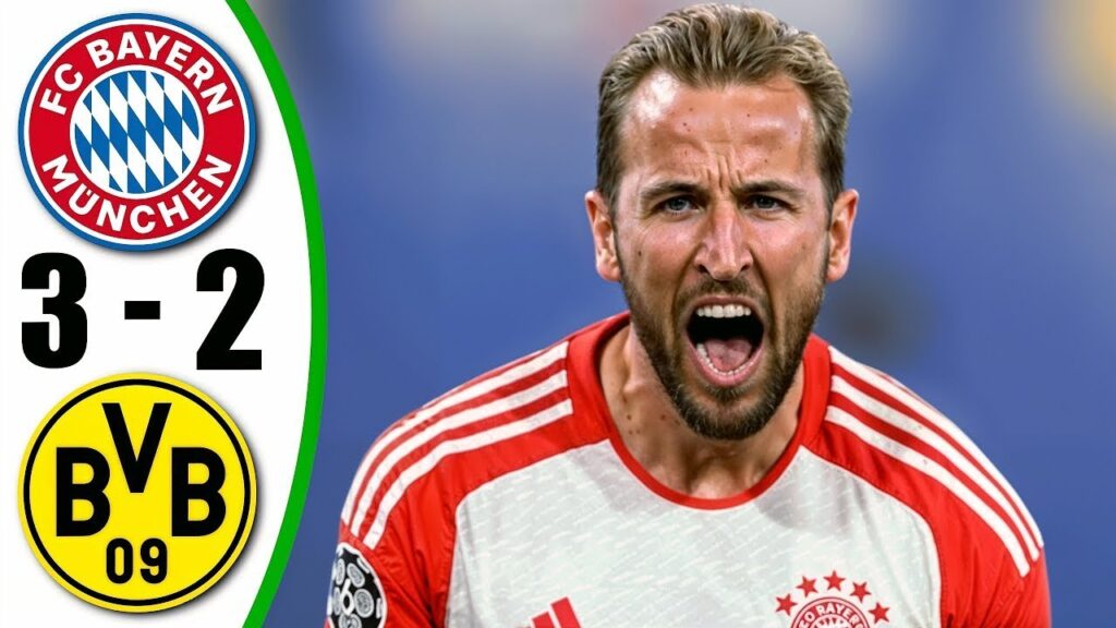Bayern Munich vs Borussia Dortmund 3-2-All Goals & Highlights-2025