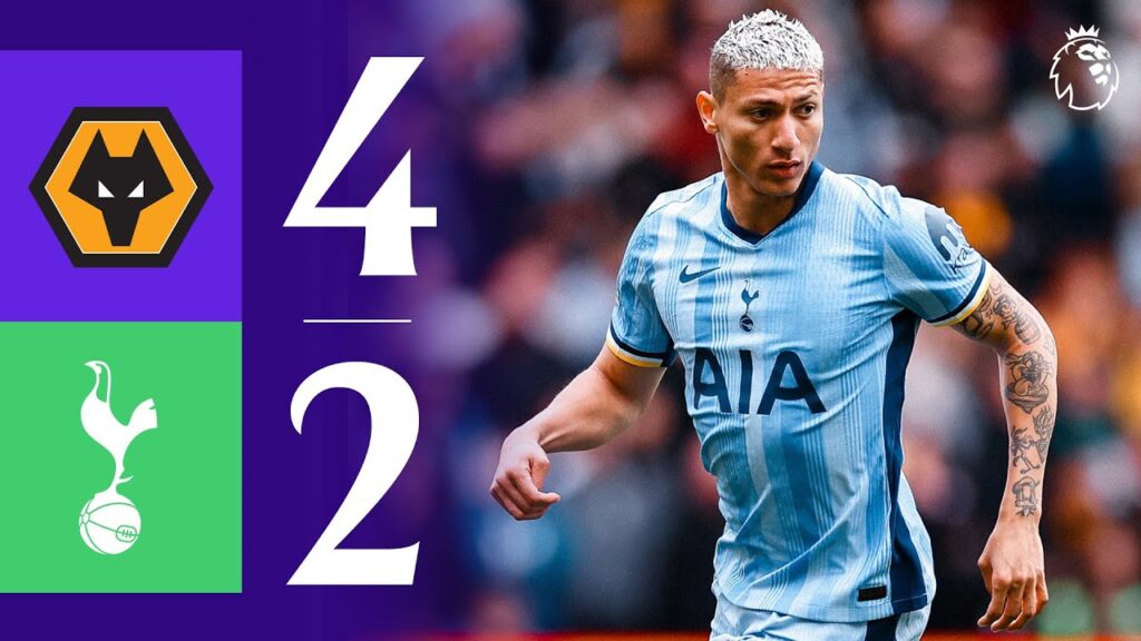Wolves 4-2 Tottenham Hotspur | Premier League Highlights