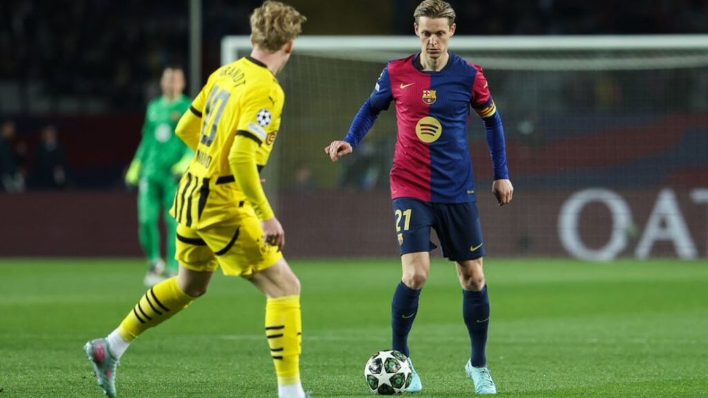 FRENKIE DE JONG VS DORTMUND // UNDERATED PERFORMANCE !!!