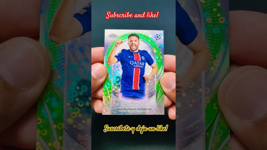 Gonçalo Ramos Ultimate Stage /199 - Topps UCC 24/25 @PSG @espn @UEFA #championsleague