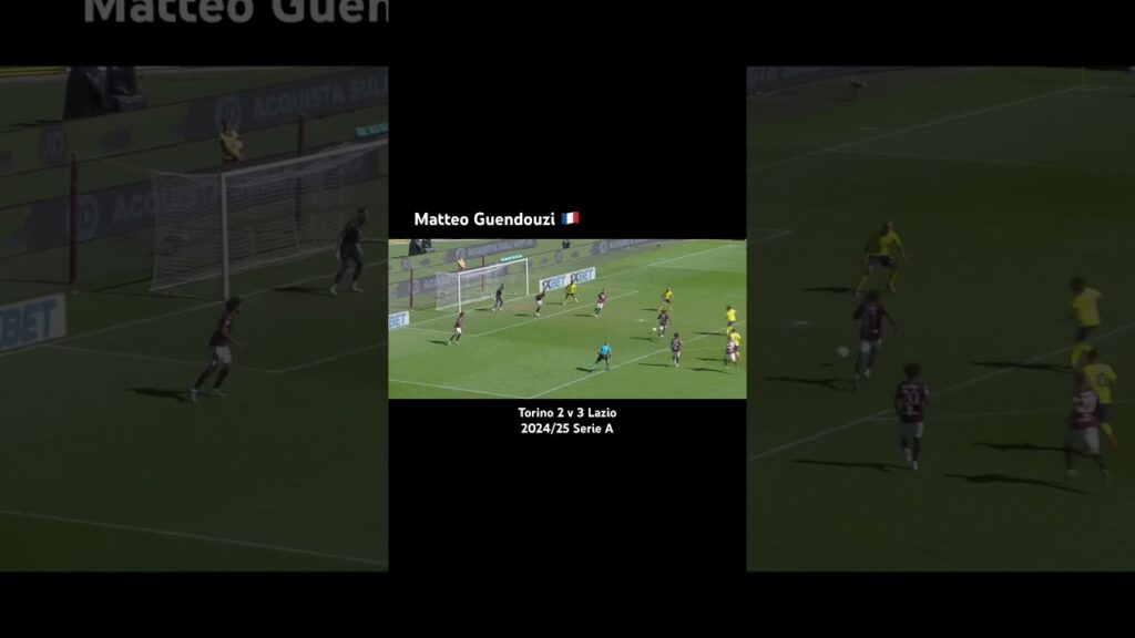 Birthday - Matteo Guendouzi: Very precise finishing from the Frenchman, scoring for Lazio in Serie A