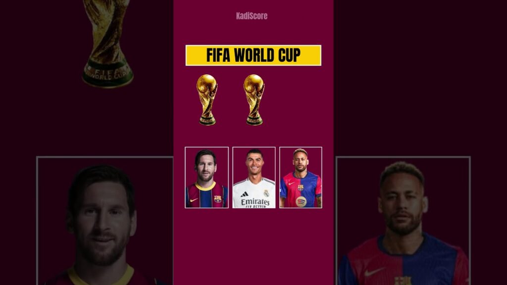 COMPARISON: Leonel Messi vs Cristiano Ronaldo vs Neymar Jr