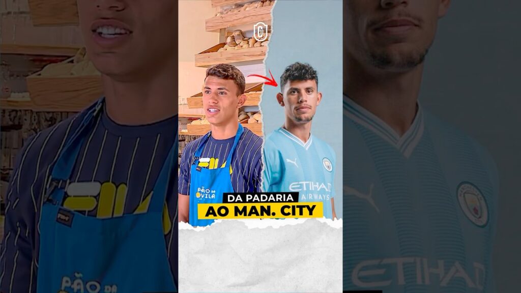 Da Padaria dos pais para o Manchester City, Quem é o Luso- Brasileiro Matheus Nunes? #shorts