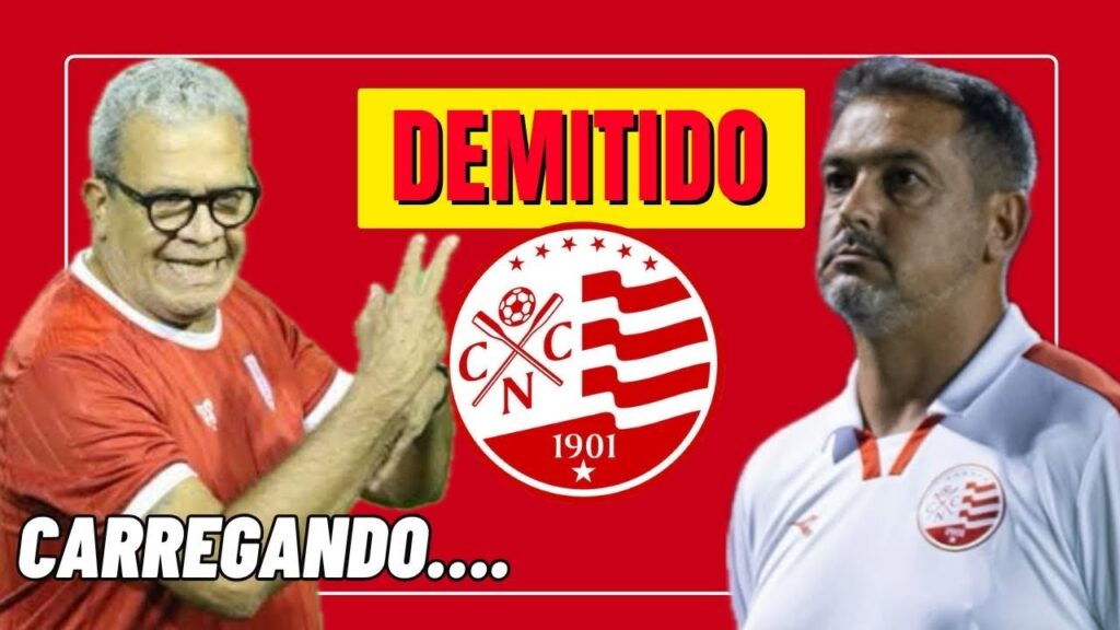 URGENTE: NÁUTICO DEMITE MARQUINHOS SANTOS E AUXILIAR E MONITORA HÉLIO DOS ANJOS!