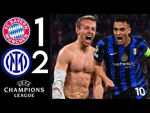 Bayern Munich vs Inter Milan (1-2) Extended HIGHLIGHTS | UEFA Champions League Quarter-Finals