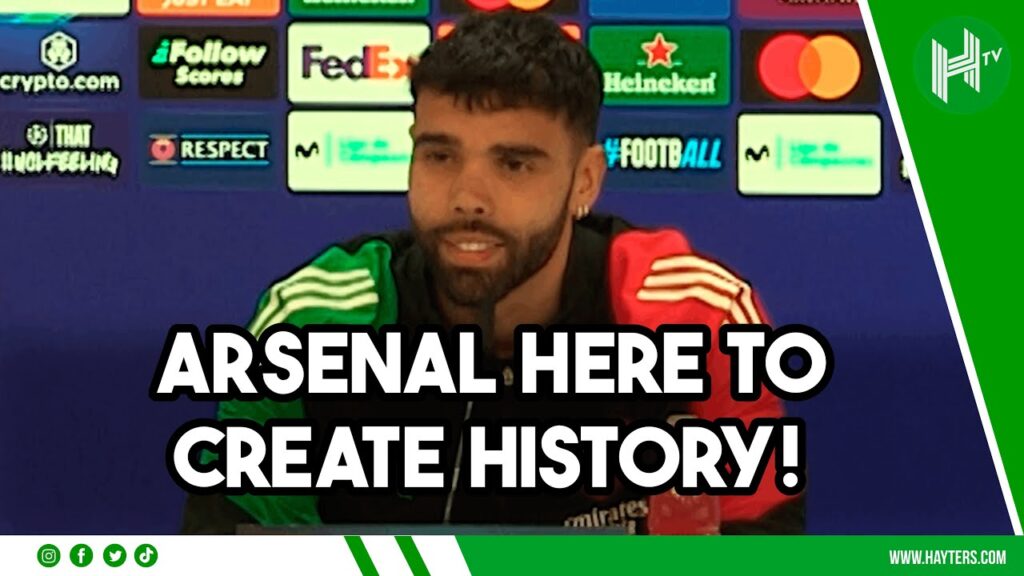 READY to create HISTORY! David Raya on CONFIDENT Arsenal ahead of second leg