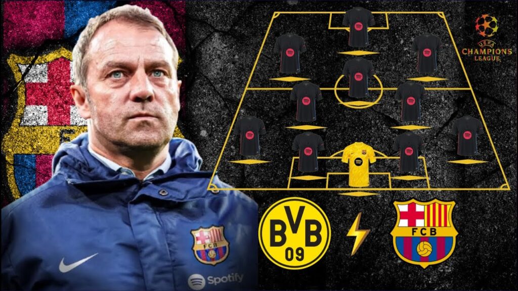 🚨 Dortmund vs Barcelona: Barcelona Predicted Lineup With Fermin 🔥 2nd Leg UCL 2024/25 🚨 Dortmund vs Barcelona: Barcelona Predicted Lineup With Fermin 🔥 2nd Leg UCL 2024/25