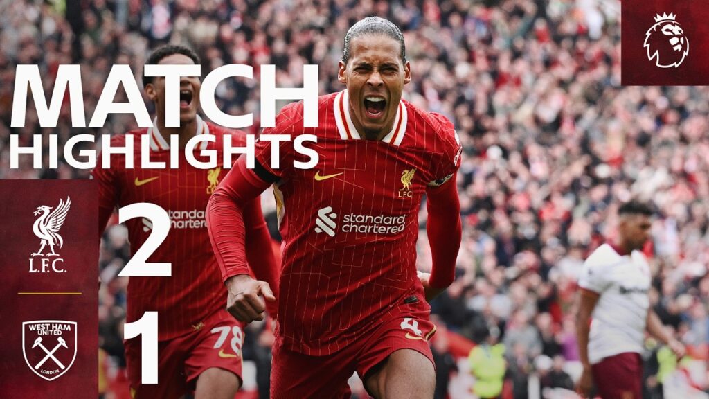 LATE VAN DIJK WINNER! Liverpool 2-1 West Ham | Premier League Highlights