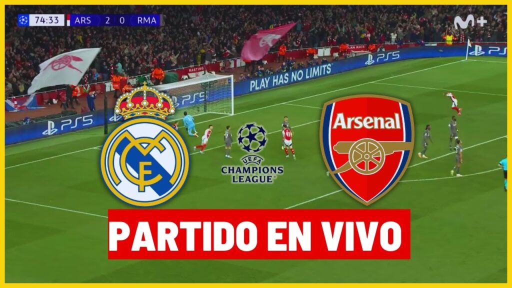 🔴 EN VIVO: Real Madrid VS Arsenal | PARTIDAZO ÉPICO por la Champions League 2024/25 | UCL LIVE  ⚽🔥