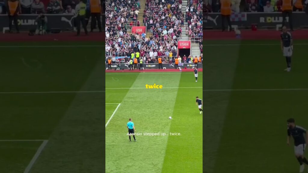 Aaron Ramsdale Saves Two Penalties from Marco Asensio