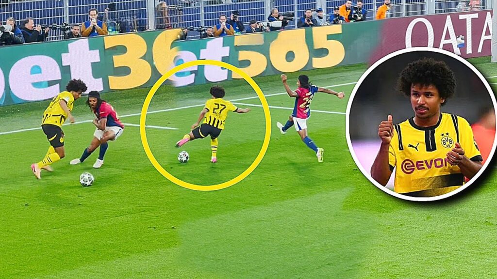 Karim Adeyemi Frustrated vs Barcelona | UCL Quarter-Final 2025
