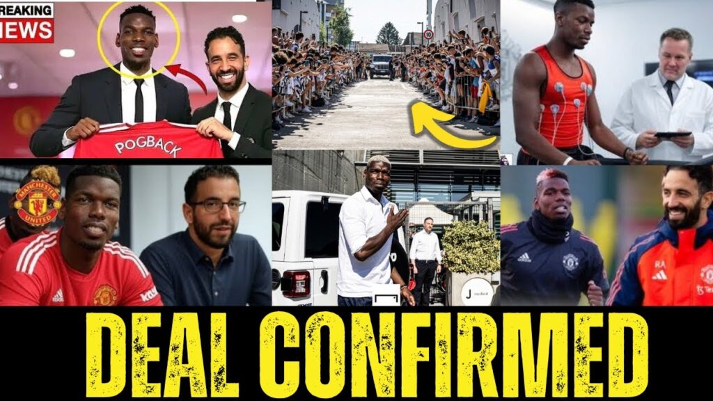 🔴LIVE| Manchester United Transfer News: Pogba’s Return a man united player again!!!