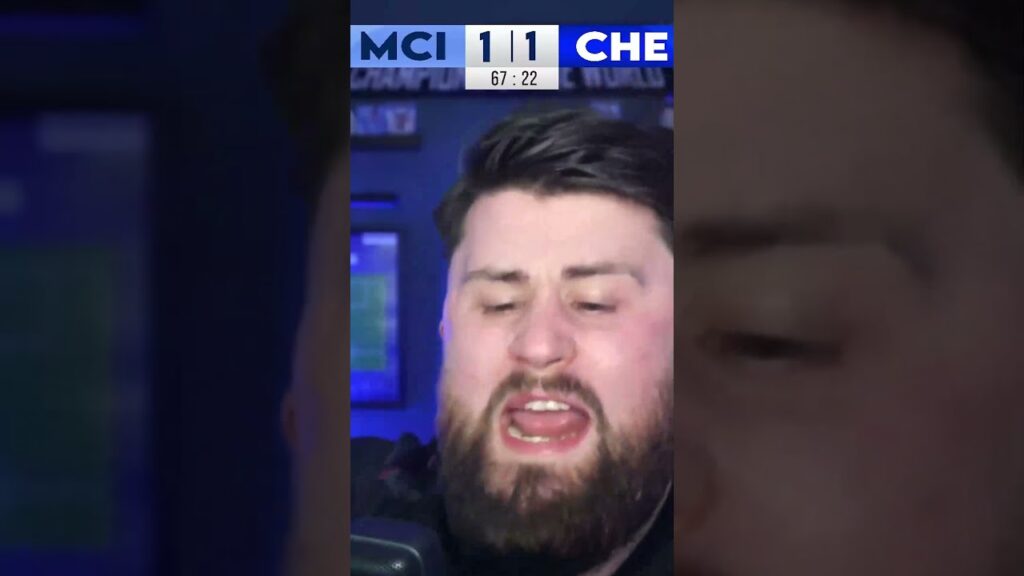 ROBERT SANCHEZ MISTAKE DRIVES HARRY CRAZY! #cfc #chelseafc #sanchez #mancity #football #reaction