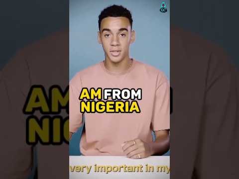 "Jamal Musiala: The Rising Star with Nigerian Roots and a Surprising GOAT Choice" #shorts