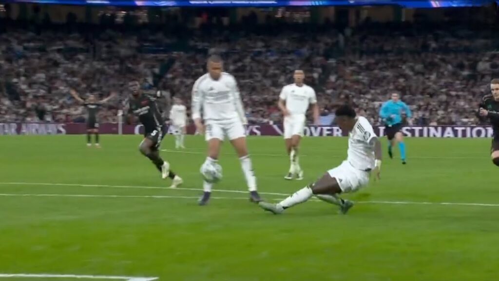 Gol de Vinicius Junior, Real Madrid vs Arsenal 1-1 Resumen,  Liga de Campeones 2025