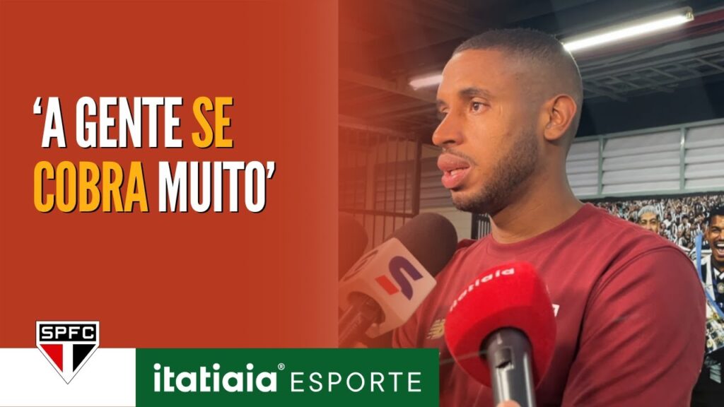 ANDRÉ SILVA AVALIA EMPATE DO SÃO PAULO E FALA DE DISCUSSÃO COM ALAN FRANCO