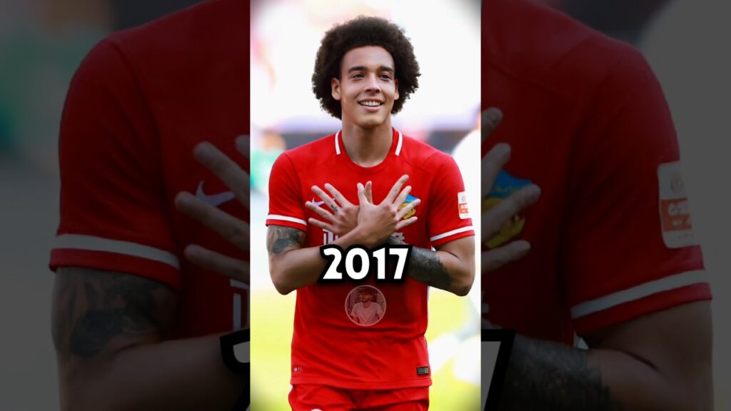 Axel Witsel Football Evolutions #axelwitsel #football #evolution #soccer #shorts #shortvideo