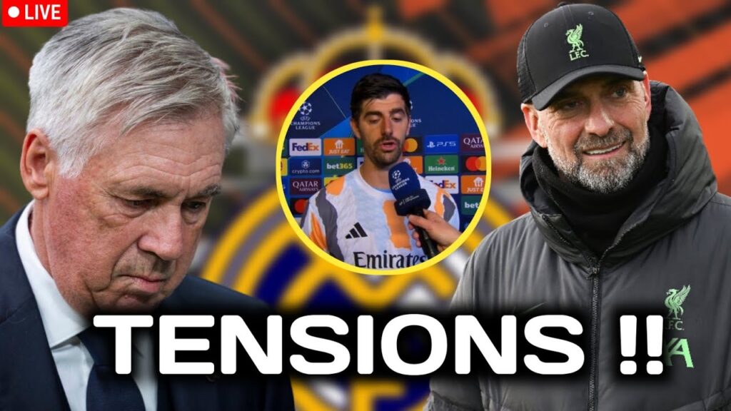 🚨| CRISE AU REAL MADRID : ANCELOTTI 🇮🇹 SUR LE DÉPART, COURTOIS 🇧🇪 S'ÉNERVE, KLOPP 🇩🇪  EN APPROCHE...