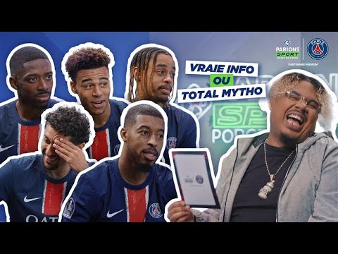 ⚔️ @naza défie les joueurs du PSG (feat Dembélé, Désiré Doué, Marquinhos, Barcola, Kimpembe)