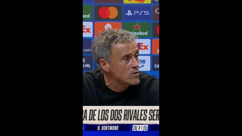 "DISFRUTARÉ LOS PARTIDOS CON UNA CERVECITA...": LUIS ENRIQUE sobre su posibles rivales | #Shorts