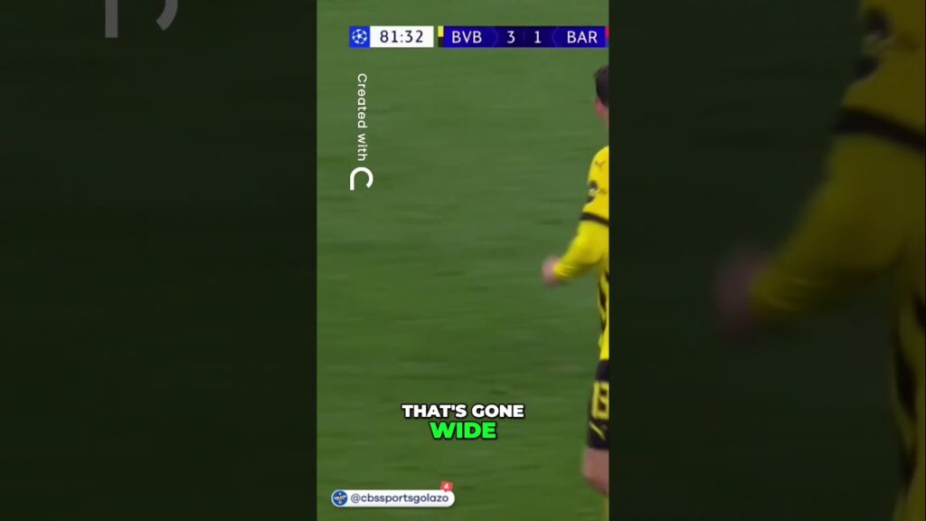 Missed Opportunity  Eric Garcia's Quick Reaction in Soccer