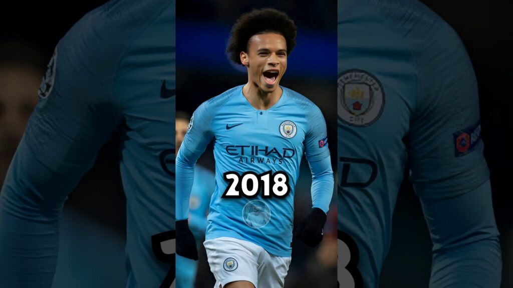 Leroy Sané Football Evolutions #leorysane #sane #bayern #bayernmunich #evolution #football #shorts