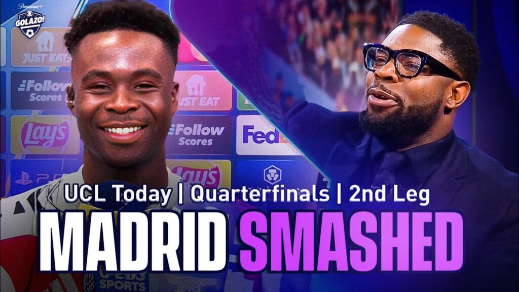 Arsenal SMASH Real Madrid🤫 | Saka Interview After 5-1 Smashing and Panenka! | UCL Today