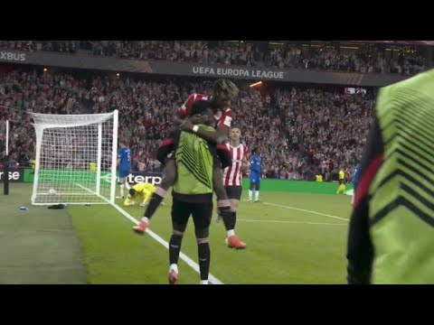 Gol de Nico Williams, Athletic Club vs Rangers (2-0): Todos los goles y resumen ampliado
