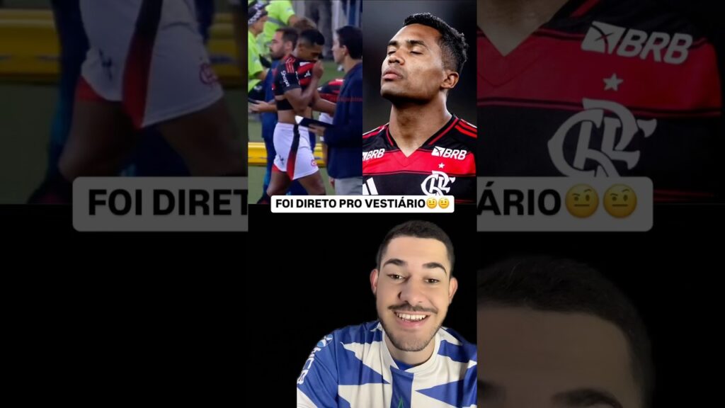 ALEX SANDRO SAIU COM DOR DE BARRIGA?