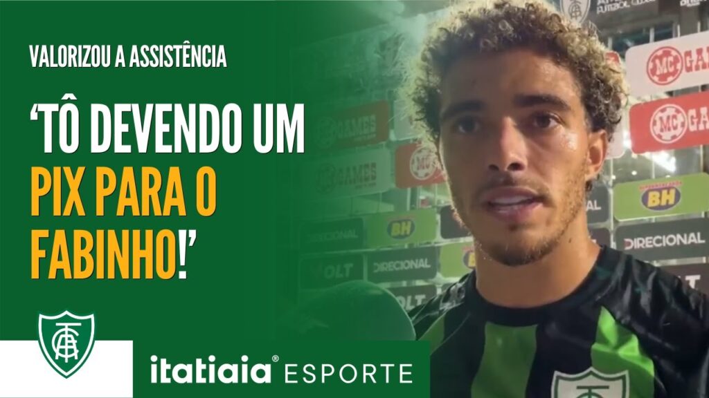 AUTOR DE GOL, FIGUEIREDO PROMETE PIX PARA FABINHO POR ASSISTÊNCIA E CELEBRA VITÓRIA EM CASA