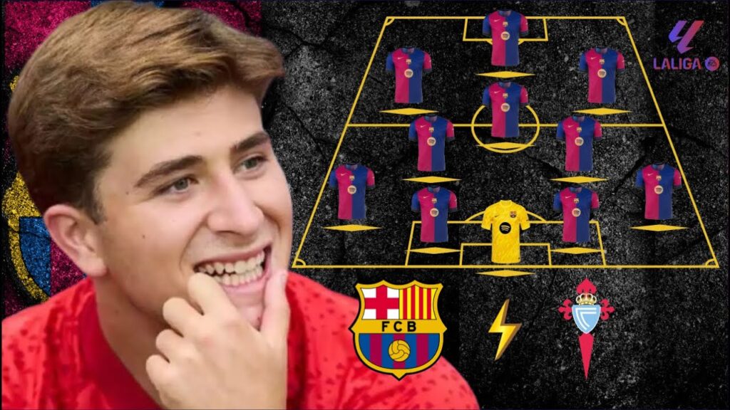 🚨 Barcelona vs Celta Vigo: Barcelona Predicted Lineup With Pablo Torre 🔥 LA LIGA 2024/25