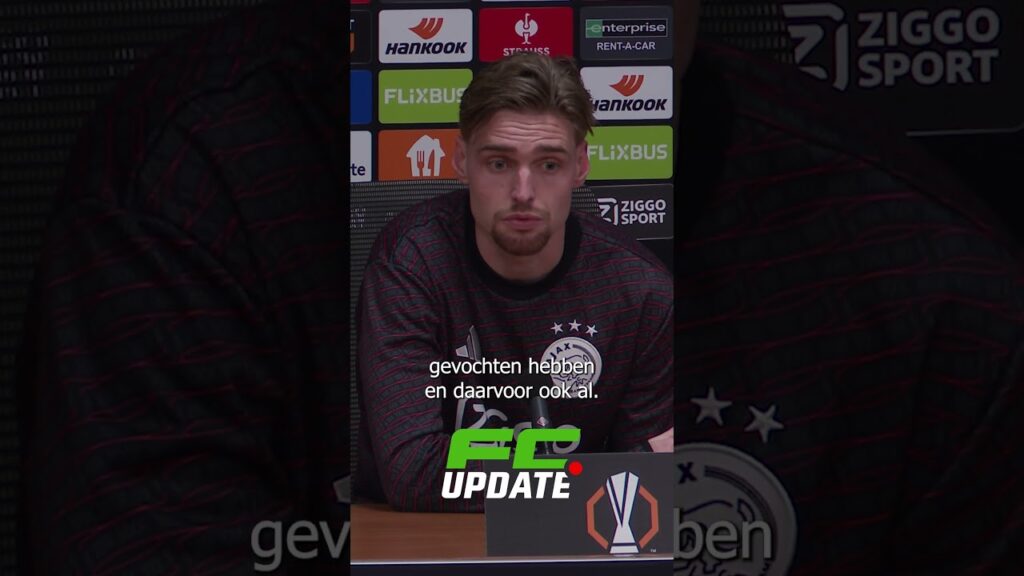 Kenneth Taylor over zijn belangrijkste goal: 'Die in De Klassieker was...' #ajax #farioli #taylor